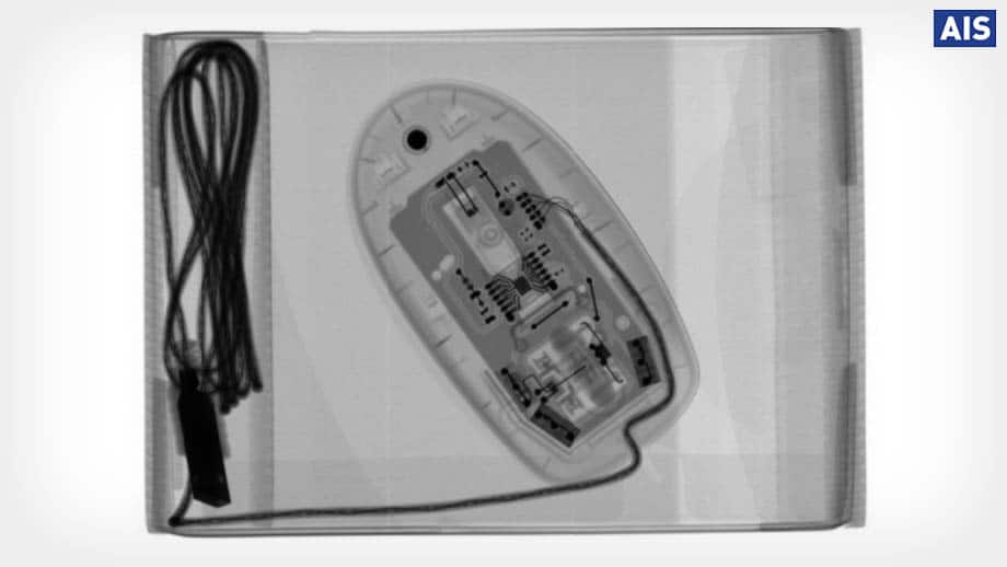 X-ray of computer mouse